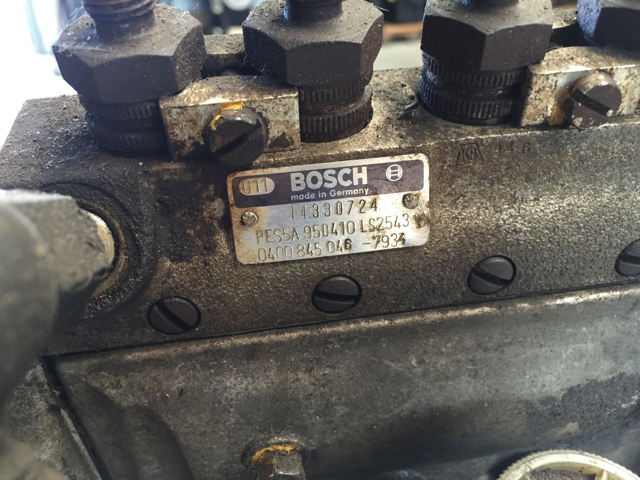 Fuel pump for Truck Gebrauchte Einspritzpumpe MAN, Bosch - Nr. : 0 400 845 046 7934: picture 6 Fuel pump for Truck Gebrauchte Einspritzpumpe MAN, Bosch - Nr. : 0 400 845 046 7934: picture 6