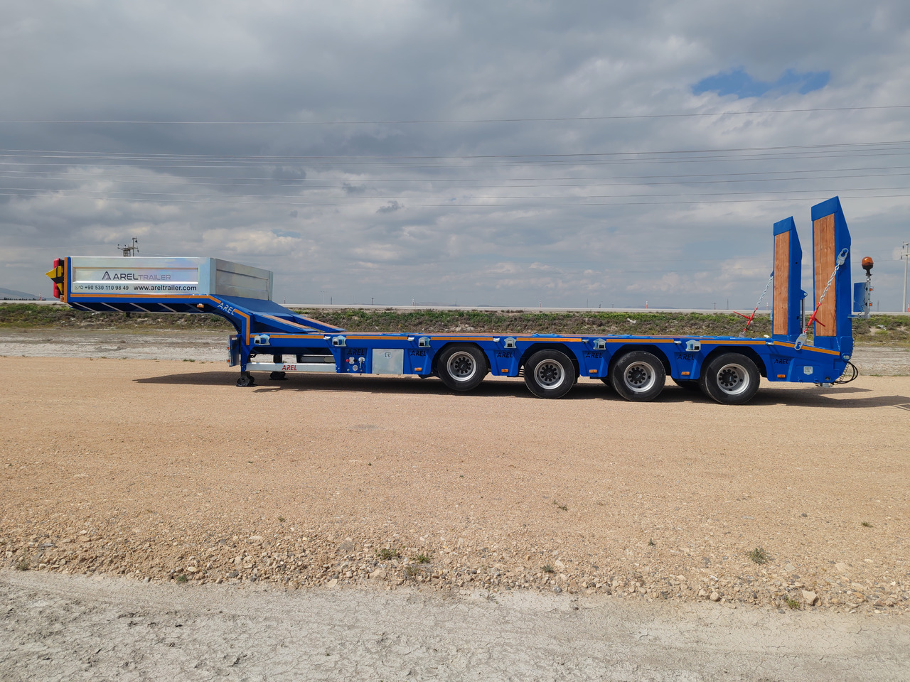 AREL TRAILER 4 AXLE LOW LOADER TRAILER - Low loader semi-trailer: picture 4 AREL TRAILER 4 AXLE LOW LOADER TRAILER - Low loader semi-trailer: picture 4