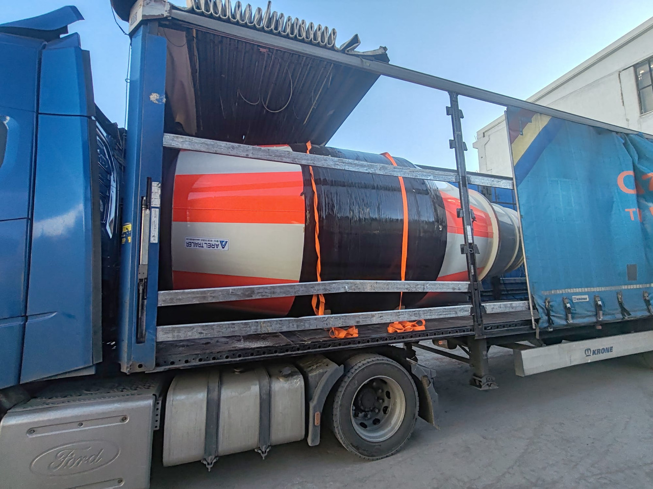AREL TRAILER CONCRETE MIXER DRUM - Concrete mixer drum: picture 2 AREL TRAILER CONCRETE MIXER DRUM - Concrete mixer drum: picture 2