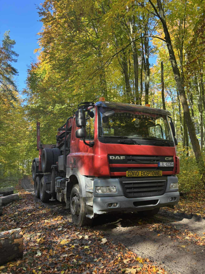 DAF CF510 - Logging truck, Crane truck: picture 1 DAF CF510 - Logging truck, Crane truck: picture 1