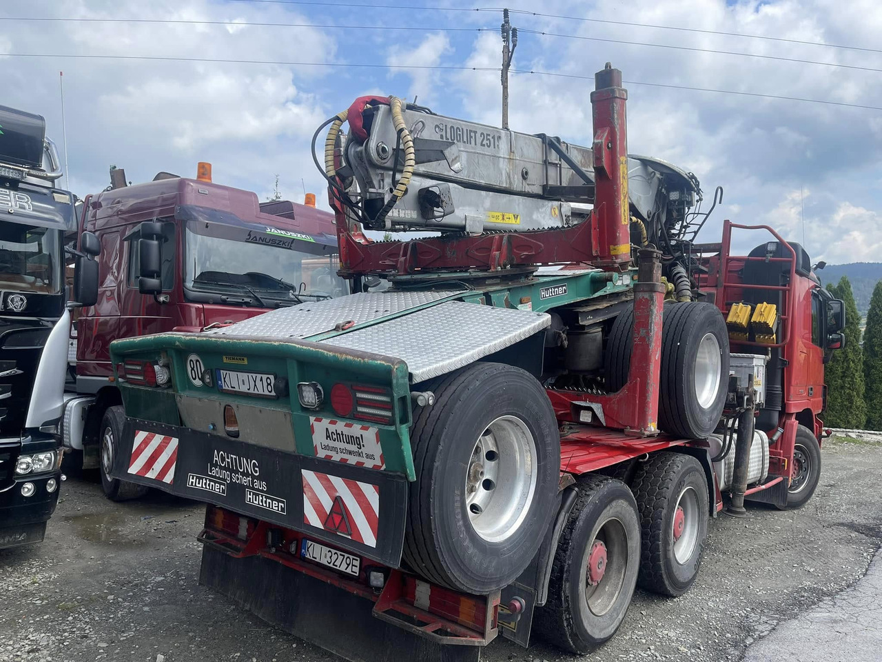 HUTTNER - Logging truck, Crane truck: picture 1 HUTTNER - Logging truck, Crane truck: picture 1