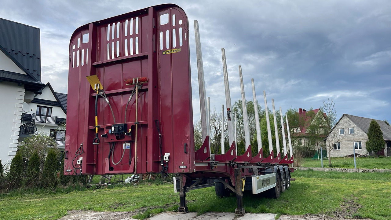 Naczepa Zasław - Log semi-trailer: picture 1 Naczepa Zasław - Log semi-trailer: picture 1