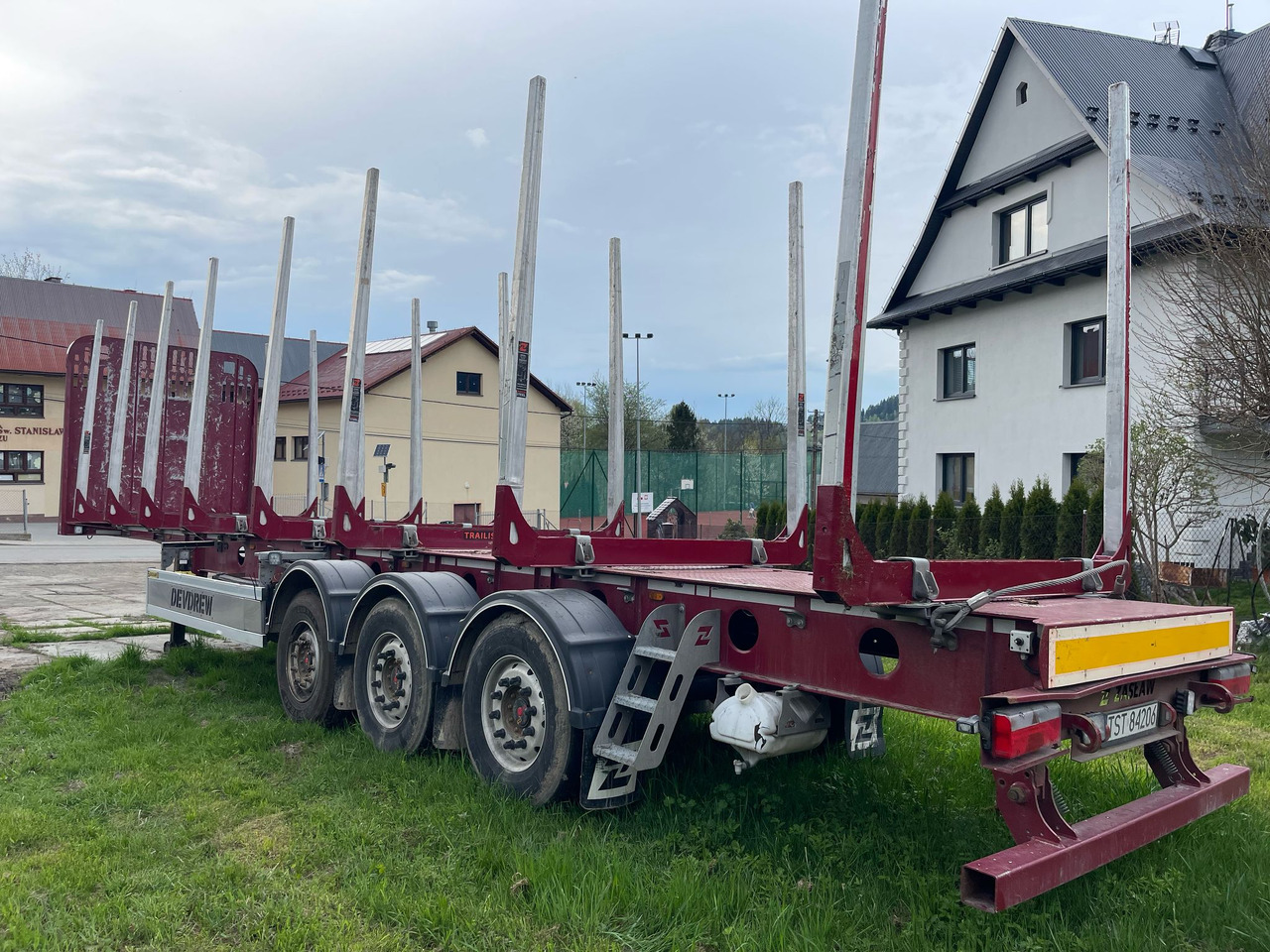 Naczepa Zasław - Log semi-trailer: picture 5 Naczepa Zasław - Log semi-trailer: picture 5