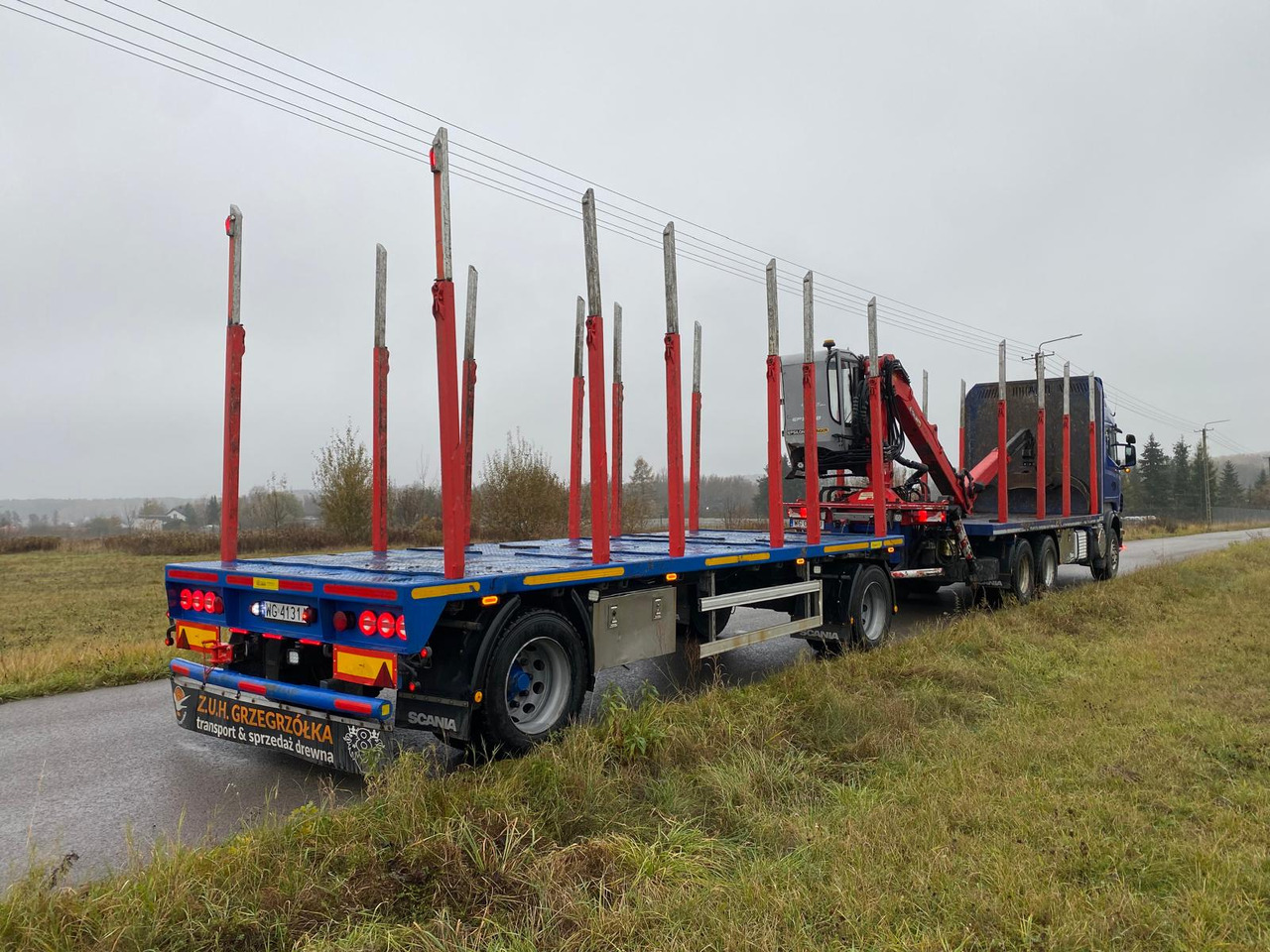 PRZYCZEPA MIELKE WAREN - Log trailer: picture 1 PRZYCZEPA MIELKE WAREN - Log trailer: picture 1