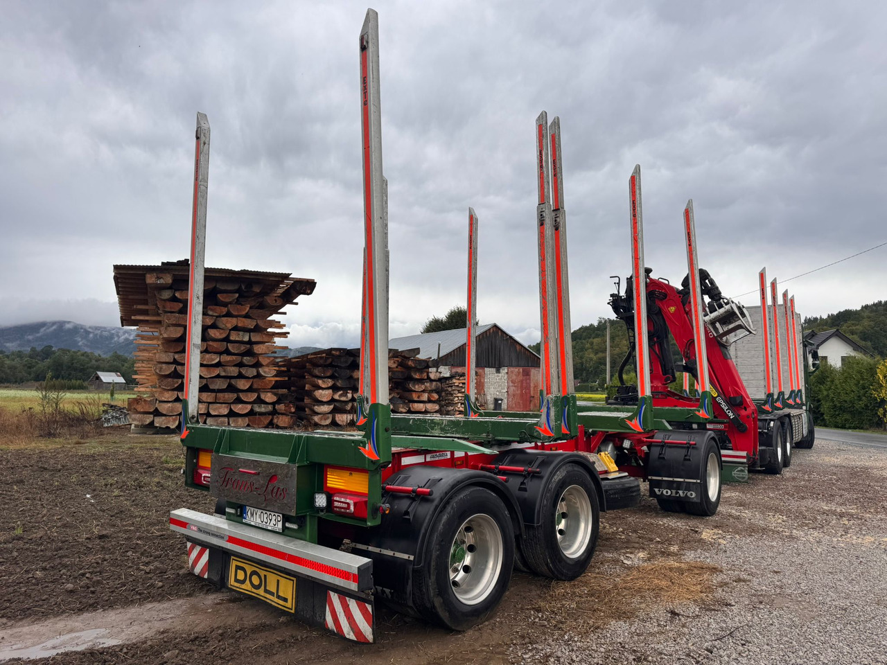 PRZYCZEPA - Log trailer: picture 3 PRZYCZEPA - Log trailer: picture 3