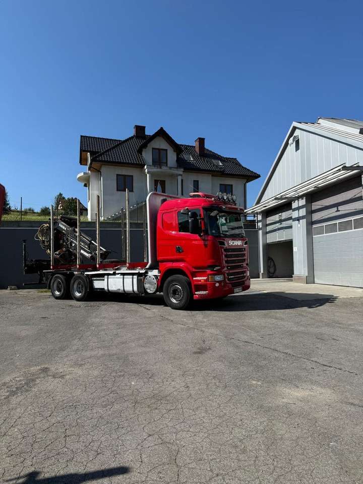 SCANIA R500 & KESLA 2012T - Logging truck, Crane truck: picture 3 SCANIA R500 & KESLA 2012T - Logging truck, Crane truck: picture 3