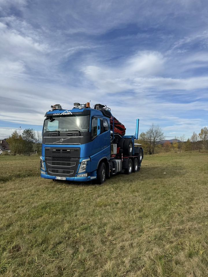VOLVO FH540 - Logging truck, Crane truck: picture 2 VOLVO FH540 - Logging truck, Crane truck: picture 2