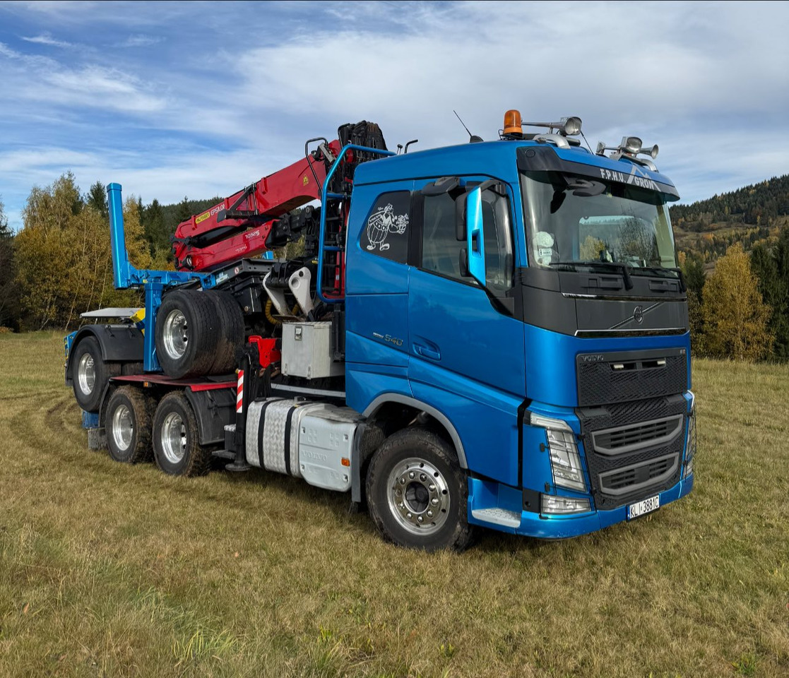 VOLVO FH540 - Logging truck, Crane truck: picture 1 VOLVO FH540 - Logging truck, Crane truck: picture 1