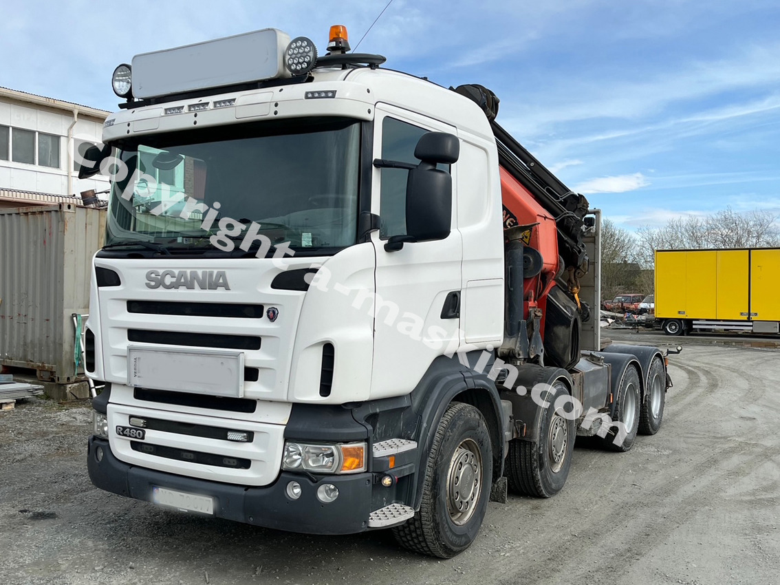 Scania with Palfinger PK 850002 R480 - Tractor truck: picture 1 Scania with Palfinger PK 850002 R480 - Tractor truck: picture 1