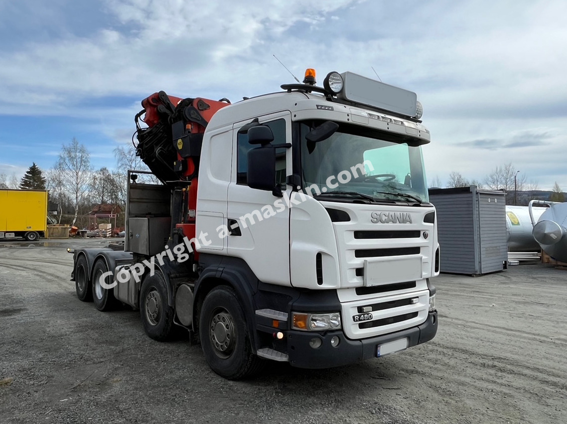 Scania with Palfinger PK 850002 R480 - Tractor truck: picture 2 Scania with Palfinger PK 850002 R480 - Tractor truck: picture 2