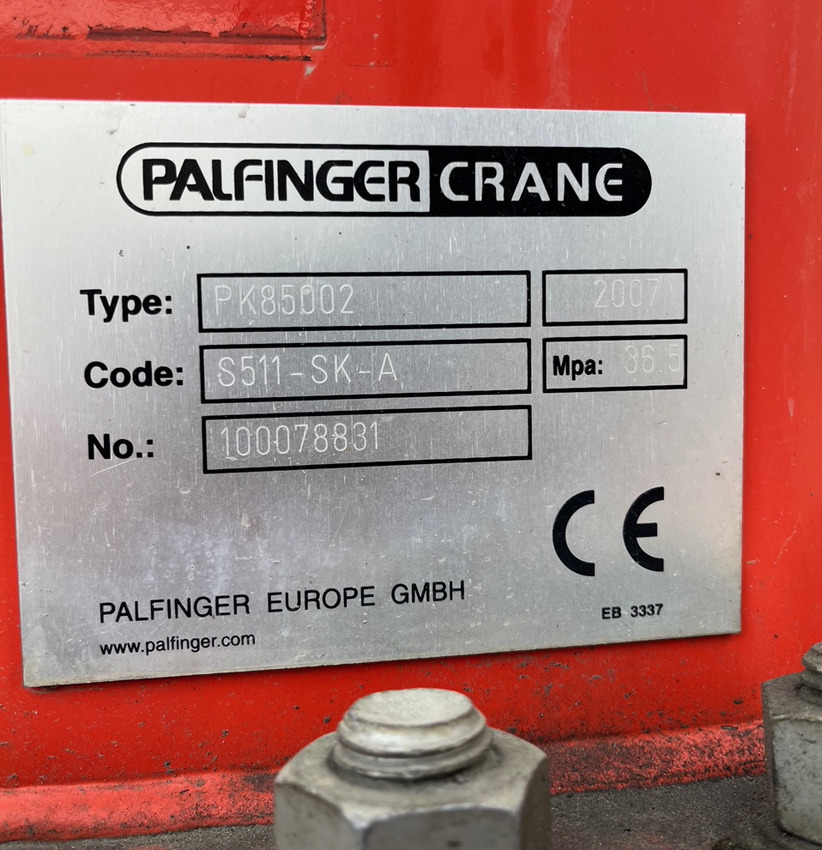 Scania with Palfinger PK 850002 R480 - Tractor truck: picture 5 Scania with Palfinger PK 850002 R480 - Tractor truck: picture 5