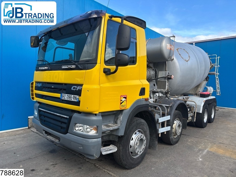 DAF CF 410 8x4, EURO 5, 10M3, Leaf spring suspension - Concrete mixer truck: picture 1 DAF CF 410 8x4, EURO 5, 10M3, Leaf spring suspension - Concrete mixer truck: picture 1
