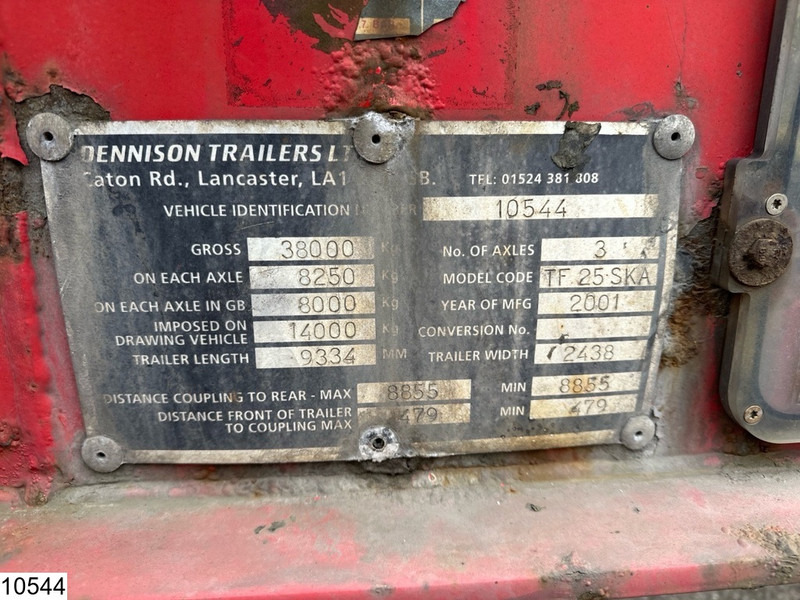 Dennison Chassis Twistlocks 20 FT - 30 FT - Container transporter/ Swap body semi-trailer: picture 4 Dennison Chassis Twistlocks 20 FT - 30 FT - Container transporter/ Swap body semi-trailer: picture 4