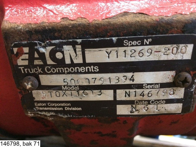 EATON RTOX11613 , Manual - Gearbox: picture 2 EATON RTOX11613 , Manual - Gearbox: picture 2
