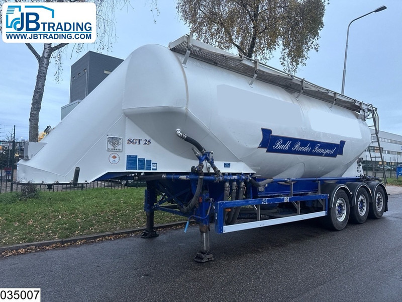 Feldbinder Silo 40.000 Liter, 3 Comp - Tanker semi-trailer: picture 1 Feldbinder Silo 40.000 Liter, 3 Comp - Tanker semi-trailer: picture 1