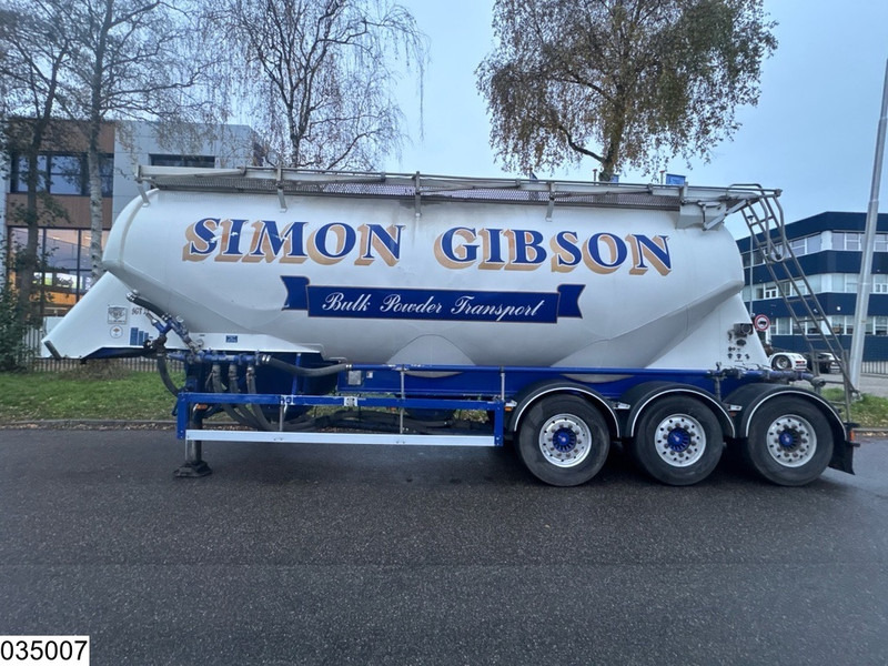 Feldbinder Silo 40.000 Liter, 3 Comp - Tanker semi-trailer: picture 2 Feldbinder Silo 40.000 Liter, 3 Comp - Tanker semi-trailer: picture 2