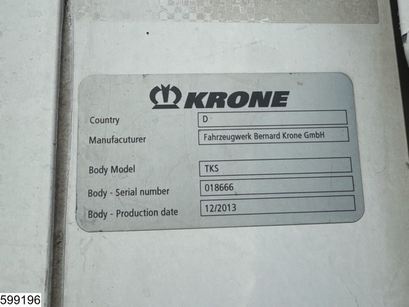Krone Koel vries Thermoking, Dhollandia - Refrigerator semi-trailer: picture 4 Krone Koel vries Thermoking, Dhollandia - Refrigerator semi-trailer: picture 4