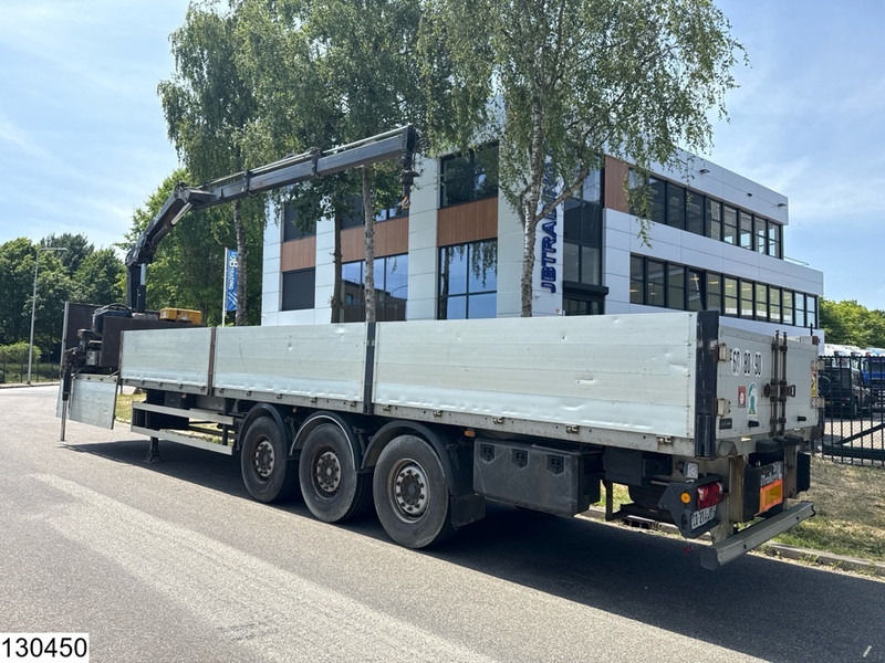 Lecitrailer open laadbak HIAB, Remote - Dropside/ Flatbed semi-trailer: picture 2 Lecitrailer open laadbak HIAB, Remote - Dropside/ Flatbed semi-trailer: picture 2