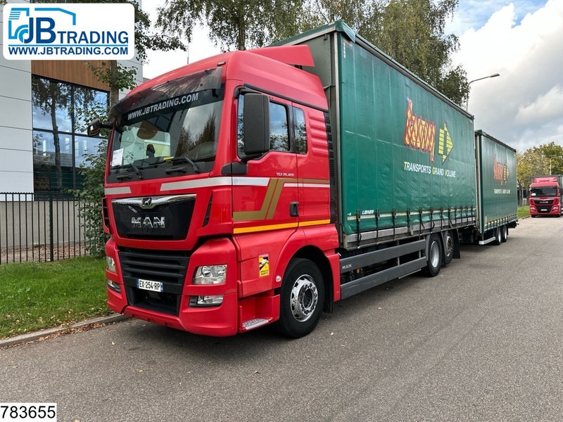 MAN TGX 26 460 6x2, EURO 6, Combi, Retarder, Lifitng roof - Curtain side truck: picture 1 MAN TGX 26 460 6x2, EURO 6, Combi, Retarder, Lifitng roof - Curtain side truck: picture 1