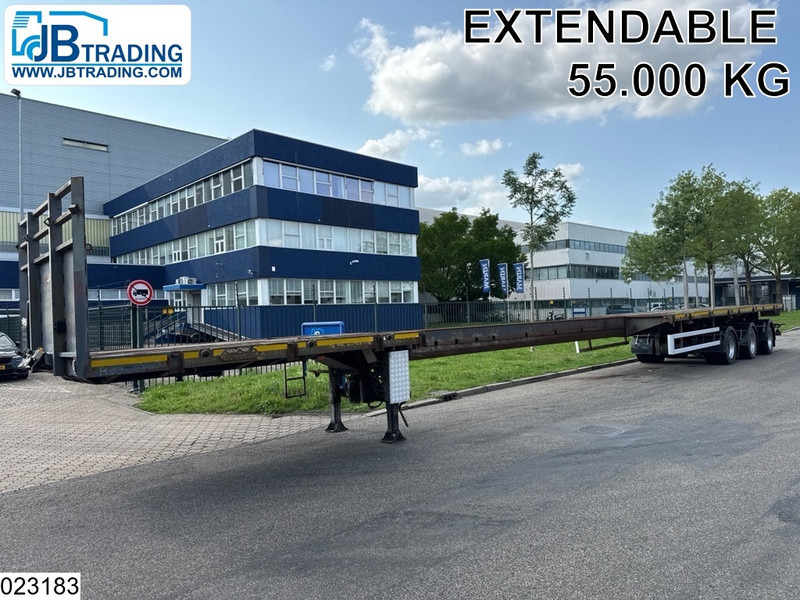 Nooteboom open laadbak 55.000 KG, 21 Meter - Dropside/ Flatbed semi-trailer: picture 1 Nooteboom open laadbak 55.000 KG, 21 Meter - Dropside/ Flatbed semi-trailer: picture 1