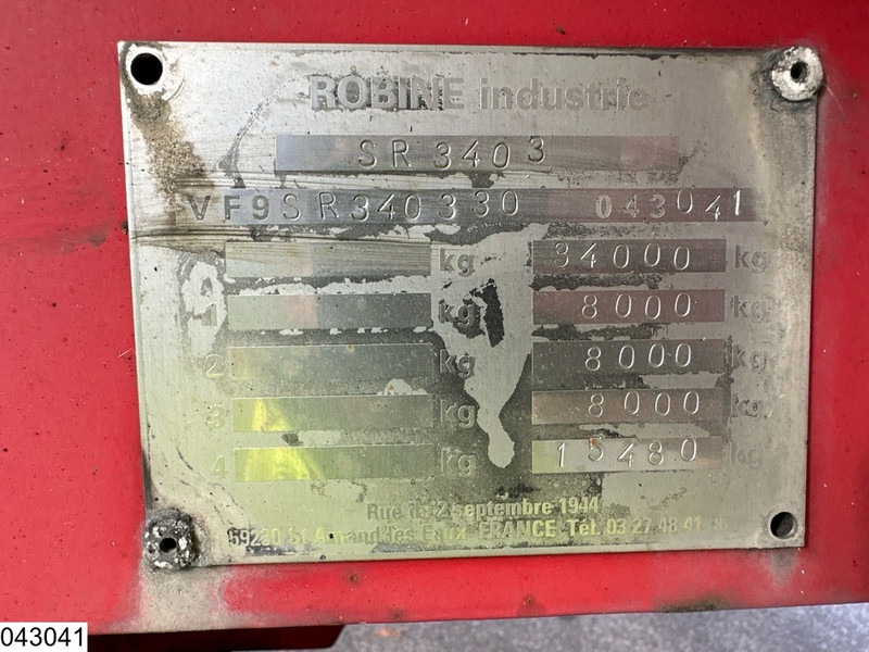 ROBINE Gas 48028 Liter, LPG GPL gas tank, Gaz, 1 Compartment - Tanker semi-trailer: picture 4 ROBINE Gas 48028 Liter, LPG GPL gas tank, Gaz, 1 Compartment - Tanker semi-trailer: picture 4