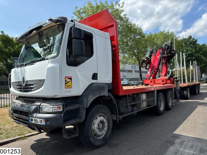 Renault Kerax 450 Dxi 6x4, Manual, Steel, Palfinger, Combi - Logging truck, Crane truck: picture 2 Renault Kerax 450 Dxi 6x4, Manual, Steel, Palfinger, Combi - Logging truck, Crane truck: picture 2
