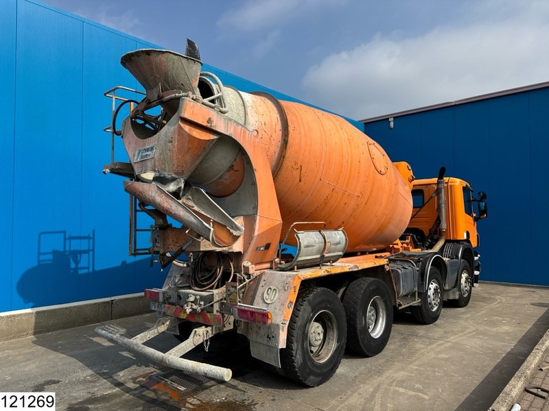 Scania P 380 8X4, Manual, Steel suspension, Stetter 8M3 - Concrete mixer truck: picture 2 Scania P 380 8X4, Manual, Steel suspension, Stetter 8M3 - Concrete mixer truck: picture 2