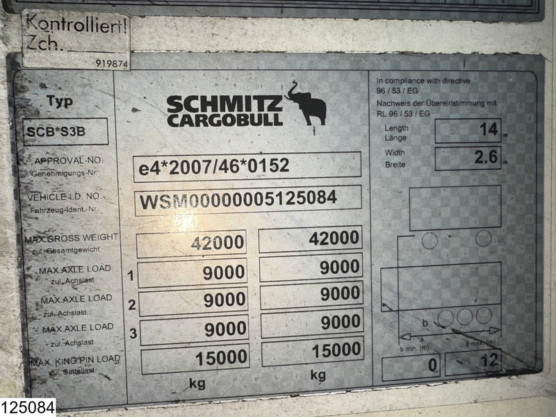 Schmitz Cargobull Koel vries Thermoking SLX E SPECTRUM, 2 Cooling units - Refrigerator semi-trailer: picture 4 Schmitz Cargobull Koel vries Thermoking SLX E SPECTRUM, 2 Cooling units - Refrigerator semi-trailer: picture 4