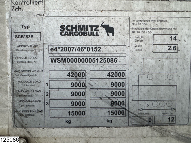 Schmitz Cargobull Koel vries Thermoking SLX E SPECTRUM, 2 Cooling units - Refrigerator semi-trailer: picture 4 Schmitz Cargobull Koel vries Thermoking SLX E SPECTRUM, 2 Cooling units - Refrigerator semi-trailer: picture 4