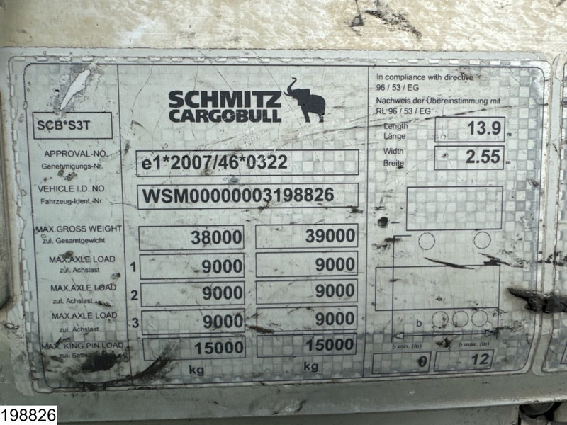 Schmitz Cargobull Tautliner Dhollandia - Curtainsider semi-trailer: picture 4 Schmitz Cargobull Tautliner Dhollandia - Curtainsider semi-trailer: picture 4