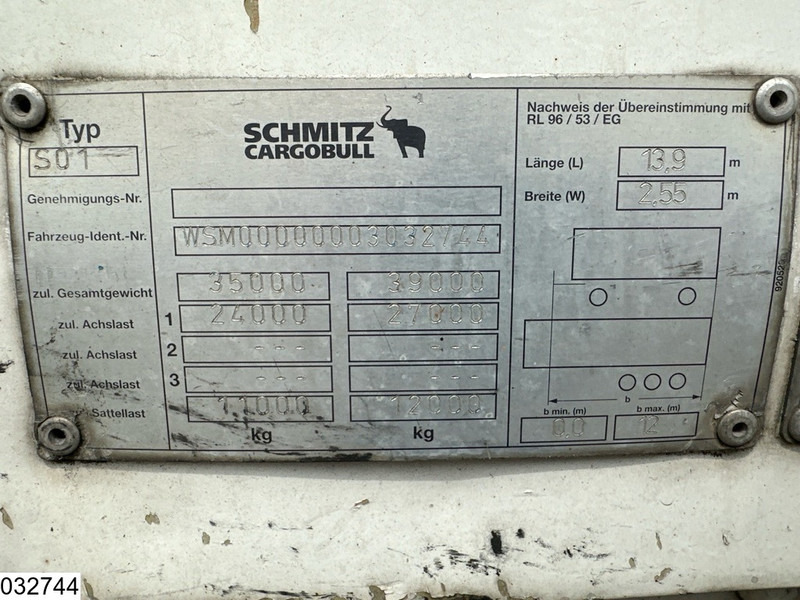 Schmitz Cargobull Tautliner mega - Curtainsider semi-trailer: picture 4 Schmitz Cargobull Tautliner mega - Curtainsider semi-trailer: picture 4