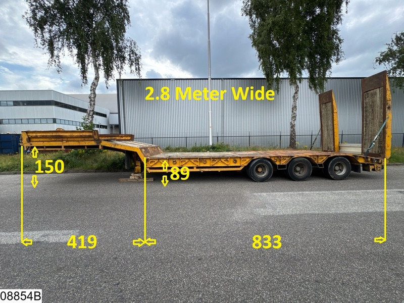 Trax Lowbed 53.000 KG - Low loader semi-trailer: picture 2 Trax Lowbed 53.000 KG - Low loader semi-trailer: picture 2