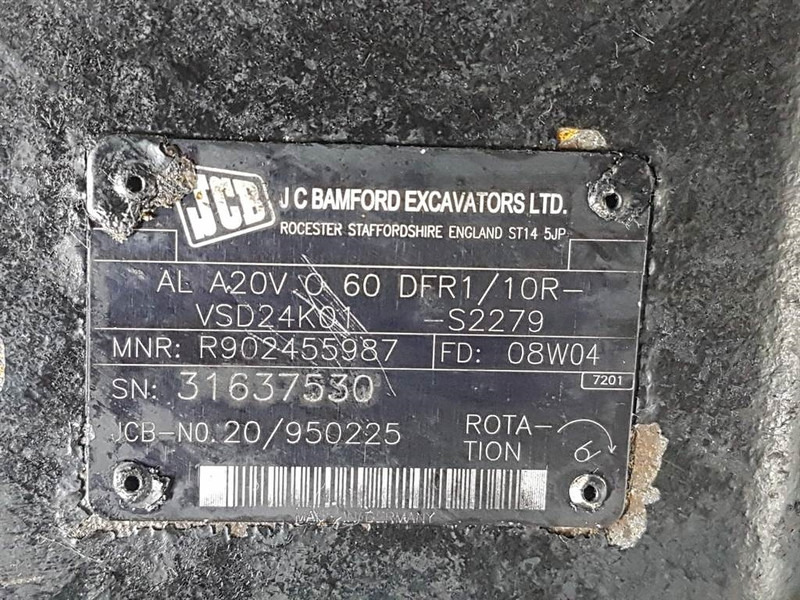 JCB 426E AGRI HT-20/950225-ALA20VO60-Load sensing pump - Hydraulics for Construction machinery: picture 5 JCB 426E AGRI HT-20/950225-ALA20VO60-Load sensing pump - Hydraulics for Construction machinery: picture 5
