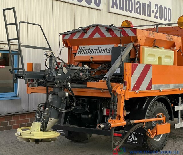 Sand/ Salt spreader for Utility/ Special vehicle 2m3 Winter Feuchtsalzstreuer Außenradantrieb: picture 13