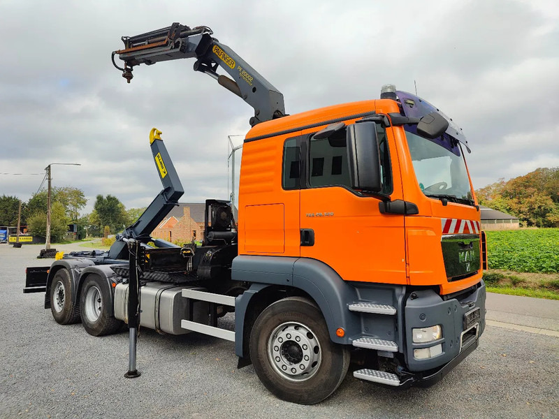 MAN TGS 26.320 Palfinger PK20002 Cotainer Marrel - Hook lift truck, Crane truck: picture 2 MAN TGS 26.320 Palfinger PK20002 Cotainer Marrel - Hook lift truck, Crane truck: picture 2