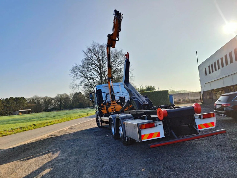 MAN TGX 26.400 6x2 Euro5 Container LEEBUR + Crane Effer 145 - Hook lift truck, Crane truck: picture 3 MAN TGX 26.400 6x2 Euro5 Container LEEBUR + Crane Effer 145 - Hook lift truck, Crane truck: picture 3