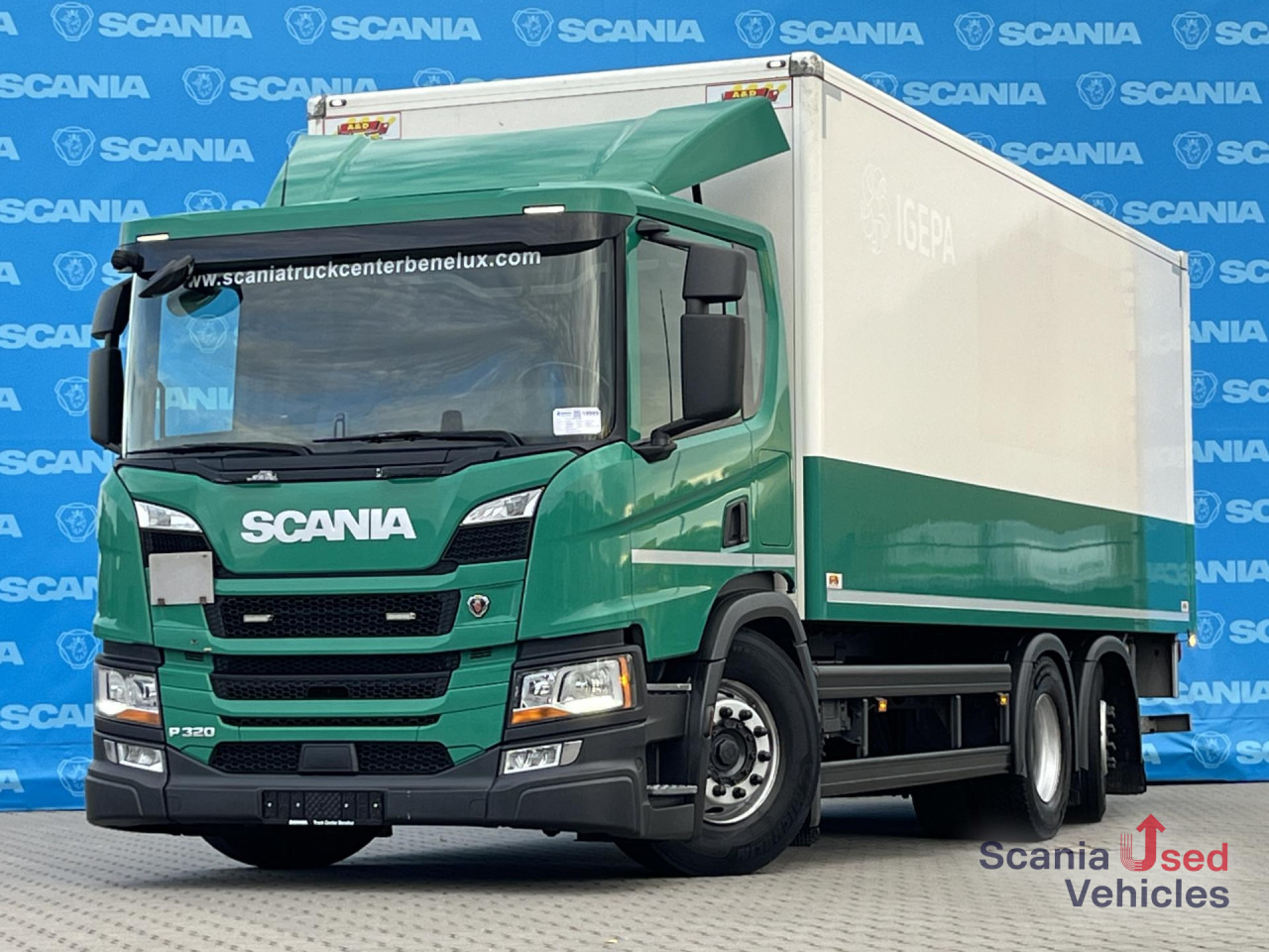 SCANIA P 320 B6x2*4NB RETARDER FULL AIR 8T 7.2x2.5x2.35M - Box truck: picture 1 SCANIA P 320 B6x2*4NB RETARDER FULL AIR 8T 7.2x2.5x2.35M - Box truck: picture 1