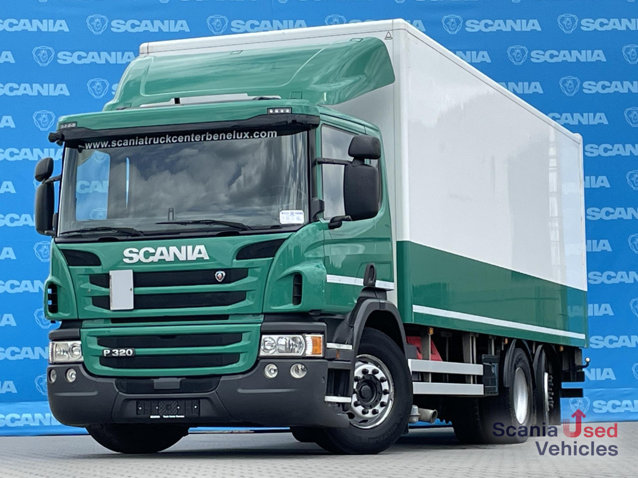 SCANIA P 320 DB6x2*4MNB RETARDER FULL AIR 8T TAIL LIFT 2T - Box truck: picture 1 SCANIA P 320 DB6x2*4MNB RETARDER FULL AIR 8T TAIL LIFT 2T - Box truck: picture 1