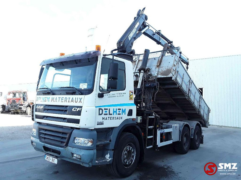 DAF 85 CF 380 Hiab 200-3 No remote tractor-tipper - Tipper, Crane truck: picture 2 DAF 85 CF 380 Hiab 200-3 No remote tractor-tipper - Tipper, Crane truck: picture 2
