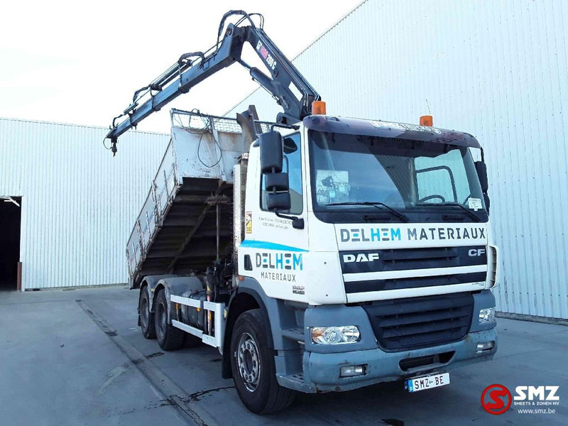 DAF 85 CF 380 Hiab 200-3 No remote tractor-tipper - Tipper, Crane truck: picture 1 DAF 85 CF 380 Hiab 200-3 No remote tractor-tipper - Tipper, Crane truck: picture 1