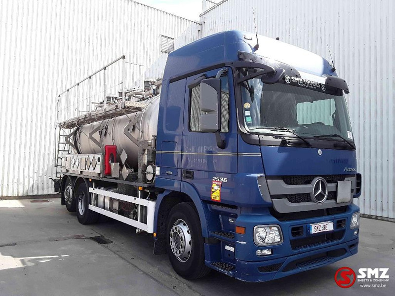 Mercedes-Benz Actros 2536 12400 l chemie tank - Tanker truck: picture 1 Mercedes-Benz Actros 2536 12400 l chemie tank - Tanker truck: picture 1