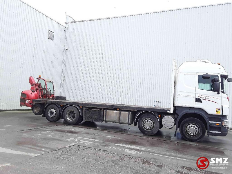 Scania R 420 8x2 +manitou TMT 25.20 - Dropside/ Flatbed truck: picture 4 Scania R 420 8x2 +manitou TMT 25.20 - Dropside/ Flatbed truck: picture 4