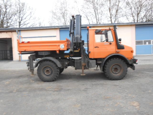 Unimog U1450 427/11 mit Kran - Tipper, Crane truck: picture 3 Unimog U1450 427/11 mit Kran - Tipper, Crane truck: picture 3
