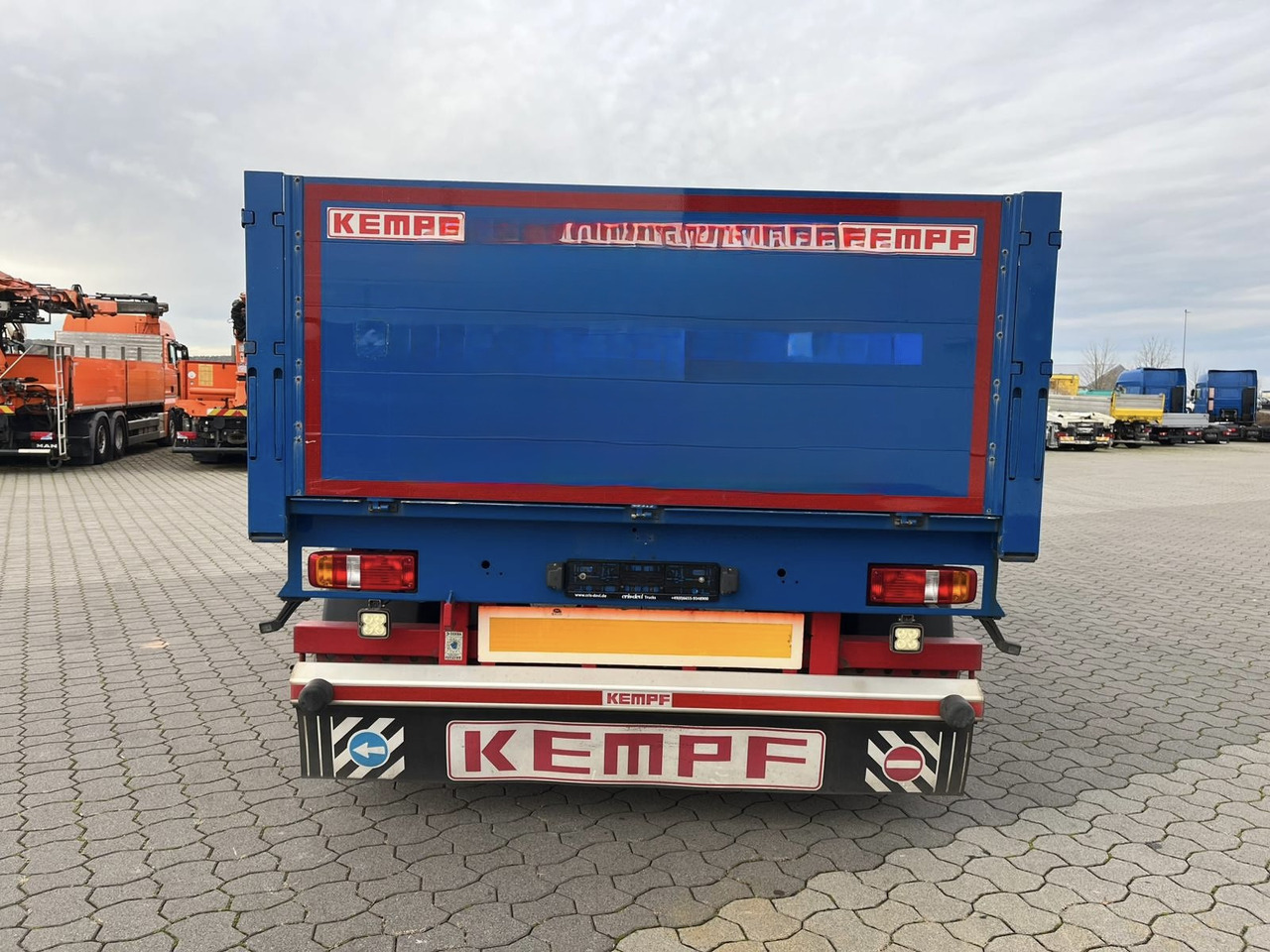 Kempf PA18 Baustoff - Dropside/ Flatbed trailer: picture 2 Kempf PA18 Baustoff - Dropside/ Flatbed trailer: picture 2