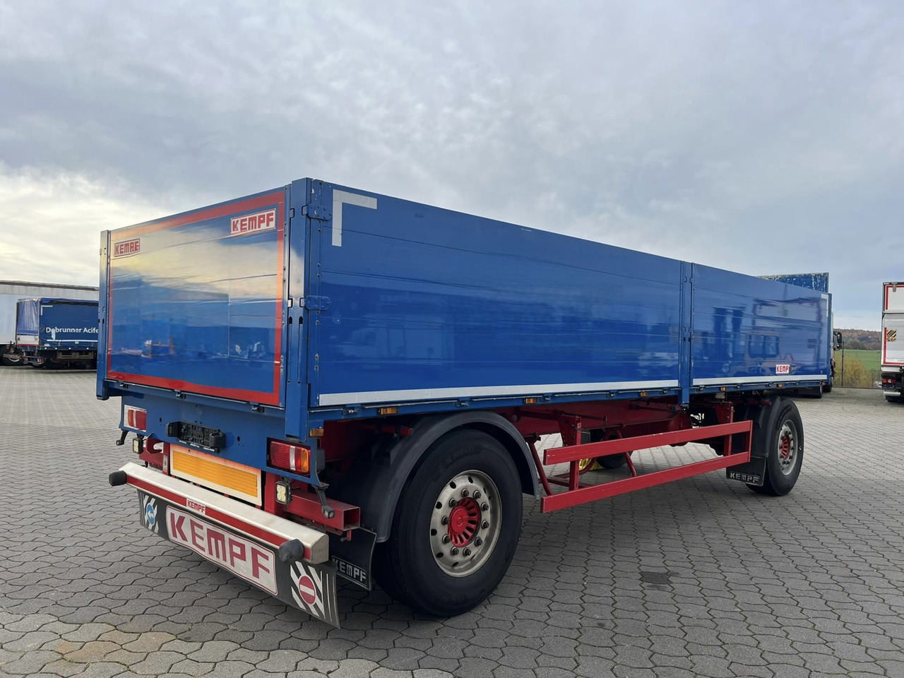 Kempf PA18 Baustoff - Dropside/ Flatbed trailer: picture 3 Kempf PA18 Baustoff - Dropside/ Flatbed trailer: picture 3