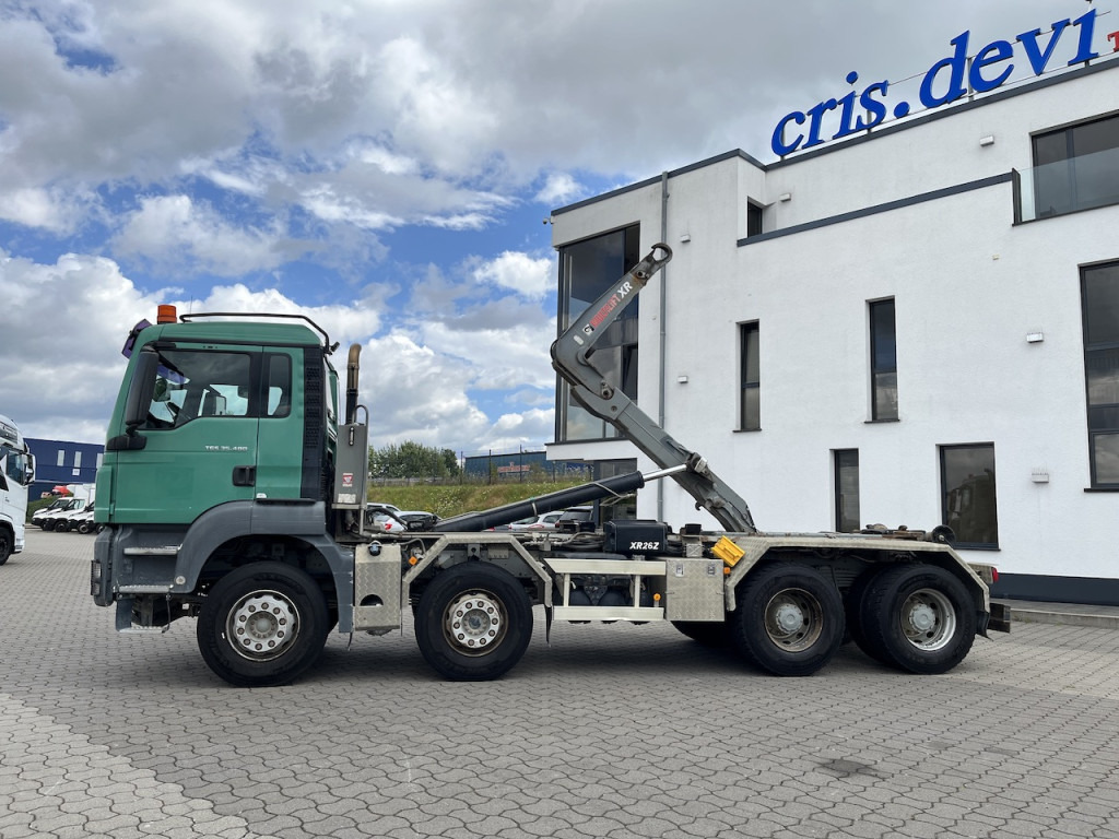 MAN TGS 35.480 8x4 Abrollkipper Hiab Multilift AHK - Hook lift truck: picture 5 MAN TGS 35.480 8x4 Abrollkipper Hiab Multilift AHK - Hook lift truck: picture 5