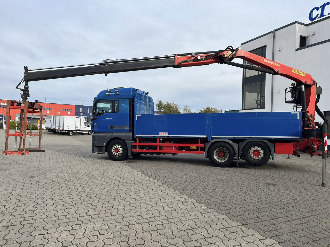 MAN TGX 26.500 6x2 Palfinger 18001 SLD 3 Baustoff - Crane truck, Dropside/ Flatbed truck: picture 2 MAN TGX 26.500 6x2 Palfinger 18001 SLD 3 Baustoff - Crane truck, Dropside/ Flatbed truck: picture 2