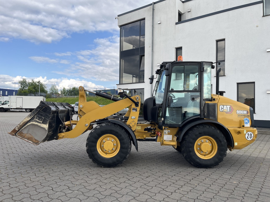 Cat 906 M Radlader Schnellwechsler Gabel Schaufel - Wheel loader: picture 3 Cat 906 M Radlader Schnellwechsler Gabel Schaufel - Wheel loader: picture 3