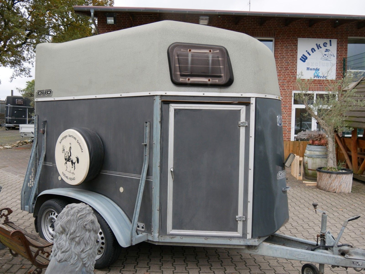 Böckmann Duo mit Sattelkammer - Livestock trailer: picture 2 Böckmann Duo mit Sattelkammer - Livestock trailer: picture 2