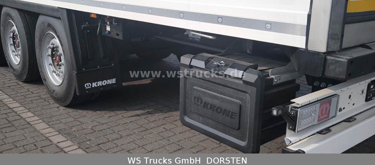 Closed box semi-trailer Krone Kühlauflieger Carrier Vector 1550 Rohrbahn: picture 13